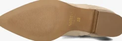 beige notre-v enkellaarsjes 3231
