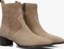 beige notre-v enkellaarsjes 63231