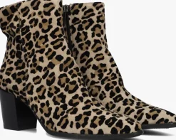 beige notre-v enkellaarsjes at 156