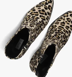 beige notre-v enkellaarsjes at 156