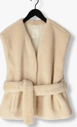 beige notre-v gilet nv-edi