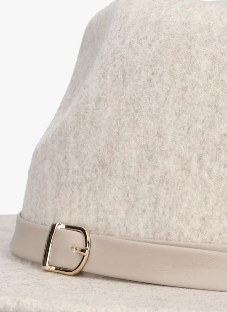 beige notre-v hoed lorna