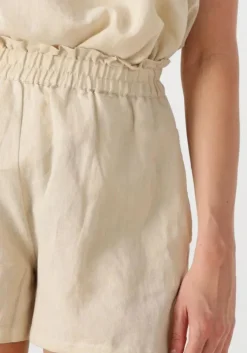 beige notre-v korte broek nv-franya
