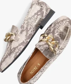 beige notre-v loafers 6114