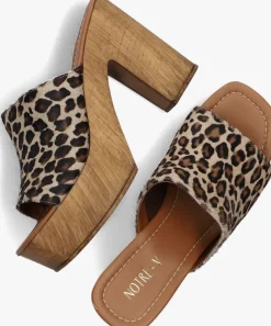 beige notre-v muiltjes 7189