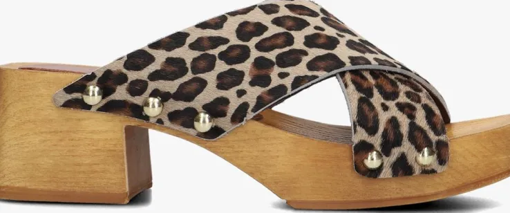 beige notre-v muiltjes 8782