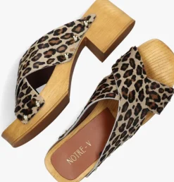 beige notre-v muiltjes 8782