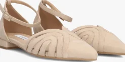 beige notre-v platte sandalen 12264