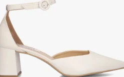 beige notre-v sandalen met hak 35518