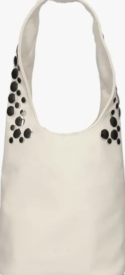 beige notre-v schoudertas yves