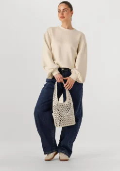 beige notre-v schoudertas yves