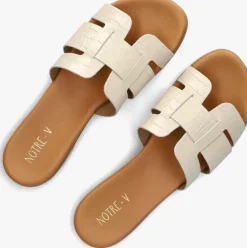 beige notre-v slippers 179874