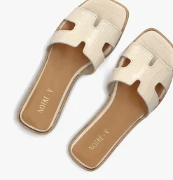 beige notre-v slippers as-16221