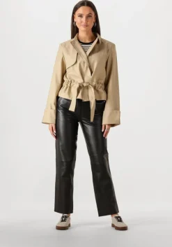 beige notre-v trenchcoats nv-fianna