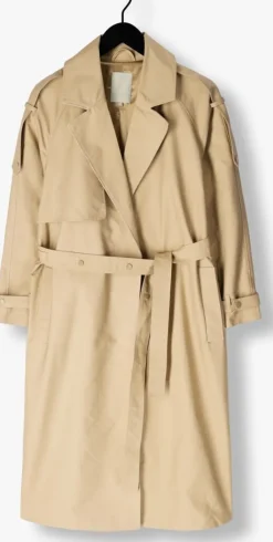 beige notre-v trenchcoats nv-fifi