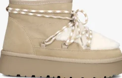 beige notre-v vachtlaarzen femm