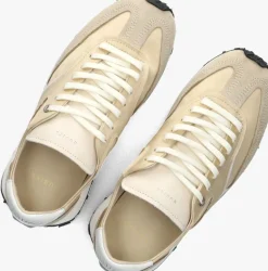 beige nubikk lage sneakers zora mae