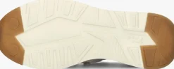 beige nubikk lage sneakers weston knitto