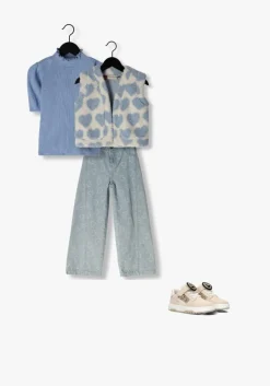 beige nubikk lage sneakers basket court jr g