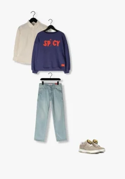 beige nubikk lage sneakers basket court jr