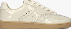 beige nubikk lage sneakers ray owen studs