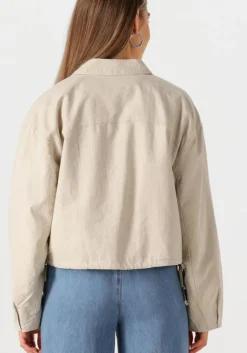 beige object jack objviggo re bomber jacket