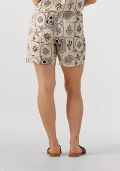 beige object korte broek objember hw shorts 139