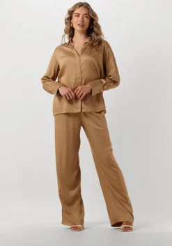 beige omoda atelier wijde broek x kae