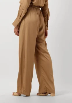 beige omoda atelier wijde broek x kae