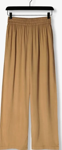 beige omoda atelier wijde broek x kae