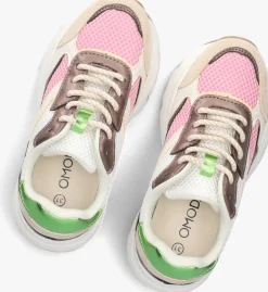 beige omoda lage sneakers davina