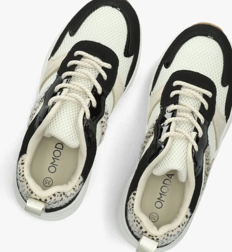 beige omoda lage sneakers zoë