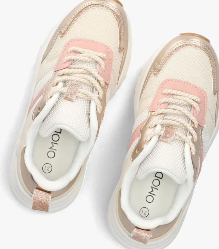 beige omoda lage sneakers zoë