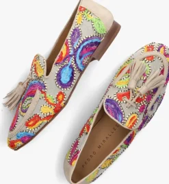 beige pedro miralles loafers 14582