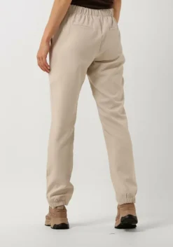 beige penn & ink legging trousers leatherlook