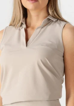 beige penn & ink top top