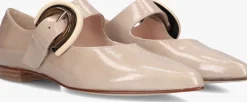 beige pertini ballerina's 35155