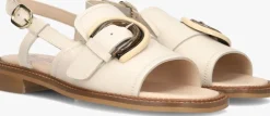 beige pertini platte sandalen 35151