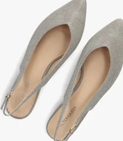 beige peter kaiser slingbacks 79442