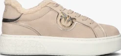 beige pinko lage sneakers yoko 1.0 sneaker