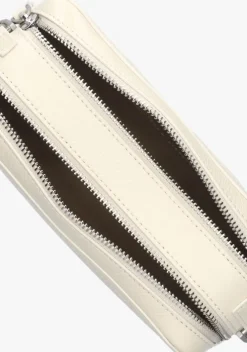 beige pinko schoudertas carrie camera bag