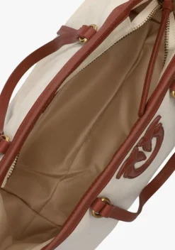 beige pinko shopper miranda shopper classic