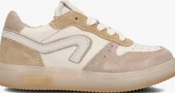 beige pinocchio lage sneakers p1804