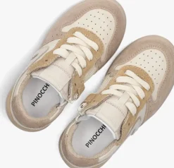 beige pinocchio lage sneakers p1804