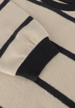 beige play up trui striped jersey sweater