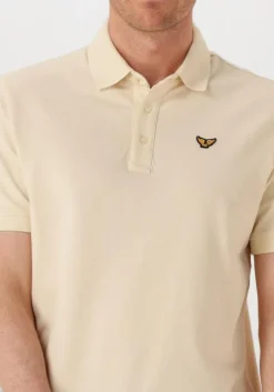 beige pme legend polo pique garment dye