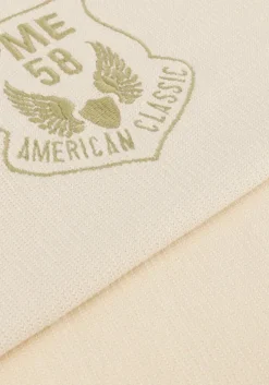 beige pme legend t-shirt flat waffel jersey