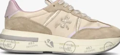 beige premiata lage sneakers cassie
