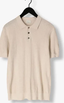 beige profuomo polo polo short sleeve