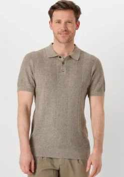 beige profuomo polo polo short sleeve